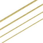 Stainless Steel Gold PVD Square Rolo Chain